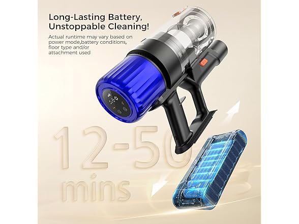 Teendow Cordless Vacuum Cleaner