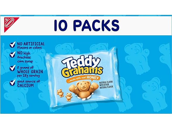 Teddy Grahams Honey 10pk