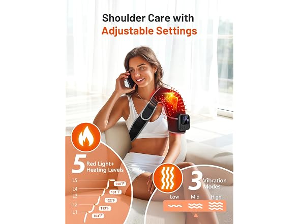 Red Light Therapy Shoulder + Heat