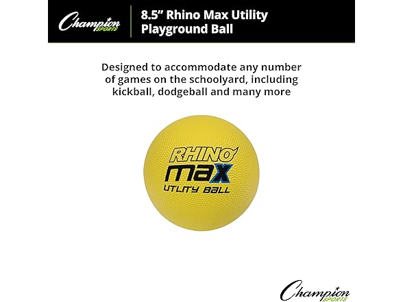 Champion Rhino Utility Playground Ball