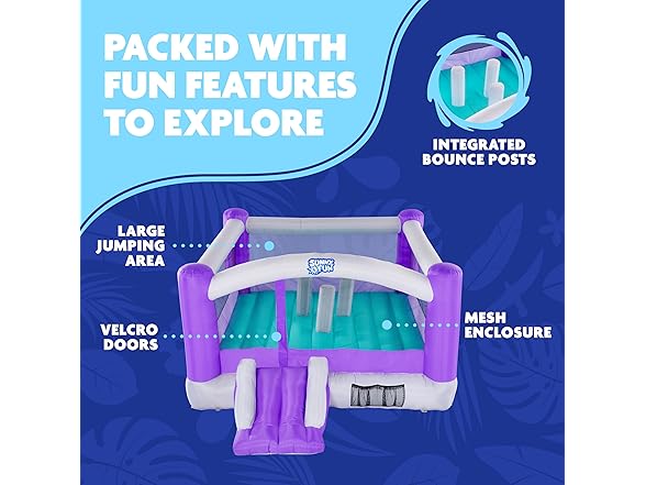 Sunny & Fun Inflatable Bounce House