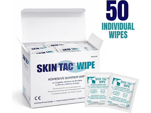 TORBOT Group Skin-Tac-H Adhesive Barrier Wipes