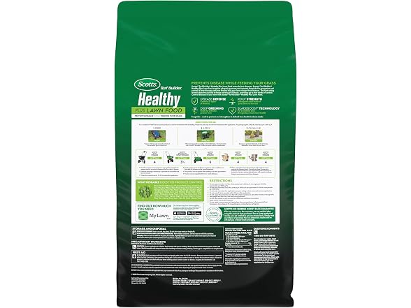 Scotts Turf Builder Healthy Plus Lawn Food, 13.70 lbs.