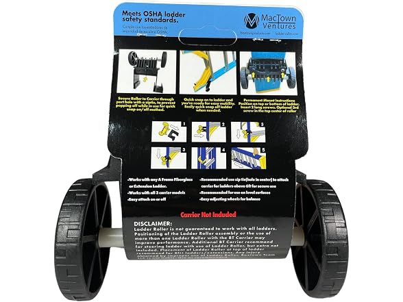 Boxtown 478FG Ladder Wheels