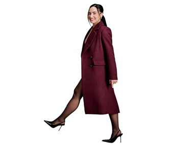 $24.99, Was $99.90, 74% Off! Amazon Essentials Womens Wool Blend Coat dealfomo