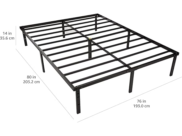 Amazon Basics Sturdy Non-Slip Platform Bed Frame
