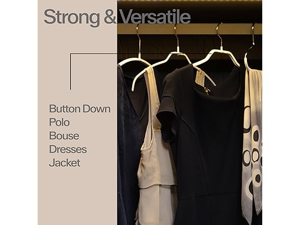 Mawa Clothing Hangers 360-degree Rotatable Hook