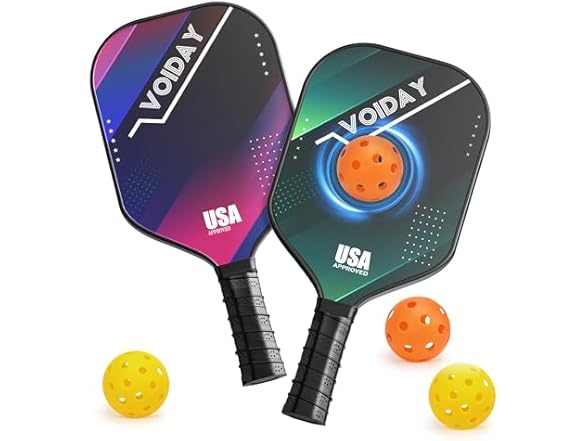 VOIDAY Pickleball Paddles Set of 2