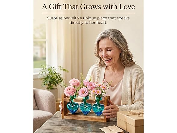 3 Bulb Glass Plant Propagation Station