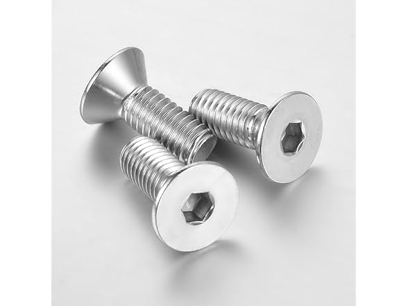 M3x6mm Flat Head Screws 50Pcs 304SS