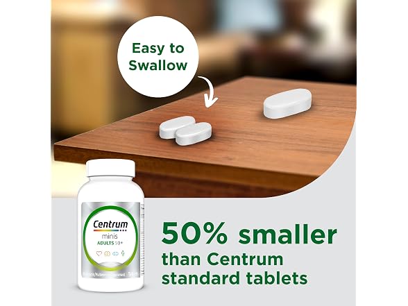 Centrum Minis Silver Multivitamin for Adults 50