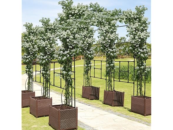 Garden Arch Arbor Trellis 59"x94.5"