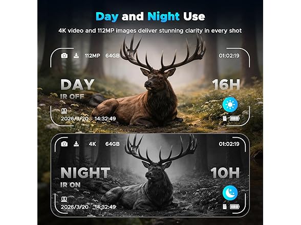 HOTPEAK Night Vision Binoculars - 112MP