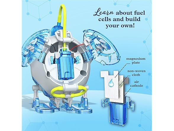 Thames & Kosmos Saltwater Fuel Cell Robot STEM Experiment Kit