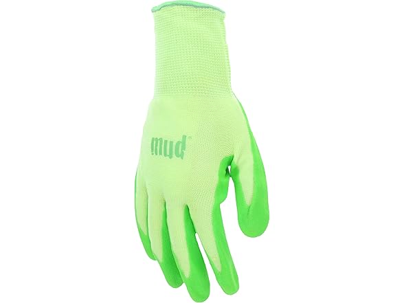 MUD 021K Nitrile Coated Gloves, Kiwi - Gallery 4