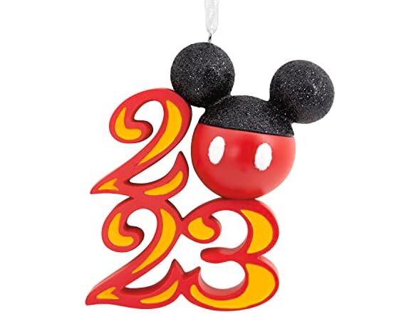 Hallmark Disney Mickey Mouse Icon 2023 Christmas Ornament