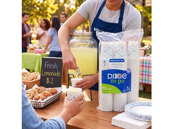 Dixie To Go Disposable Coffee Cups