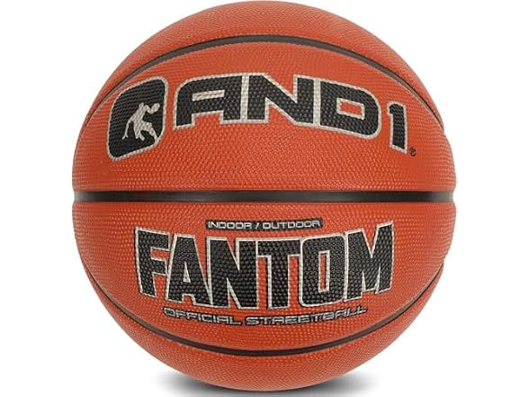 AND1 Fantom Rubber Basketball