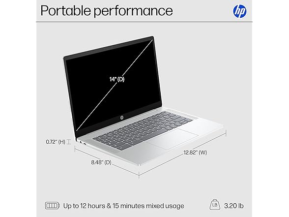HP 14" HD Chromebook