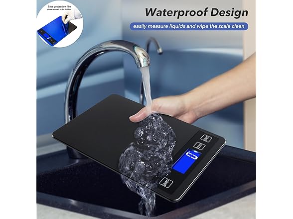 33lb Food Kitchen Digital Scale,1g/0.05oz Precise Graduation