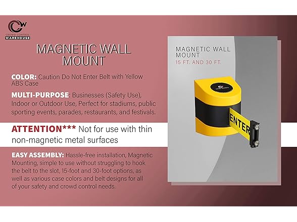 CCW-Caution Do Not Enter Belt