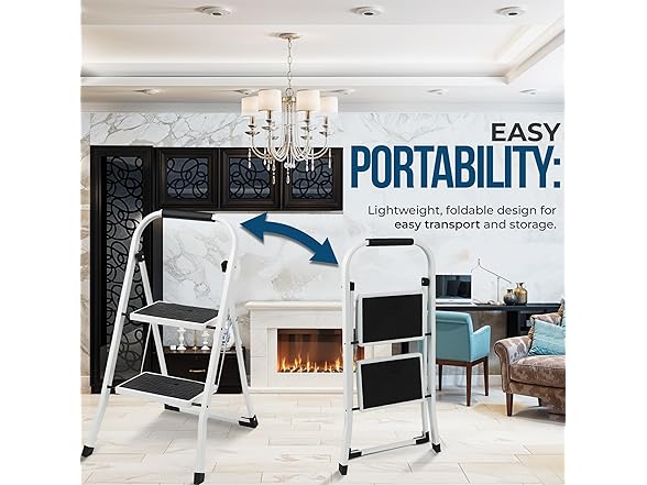 Simpli-Magic Step Ladder, 2 Step Stool