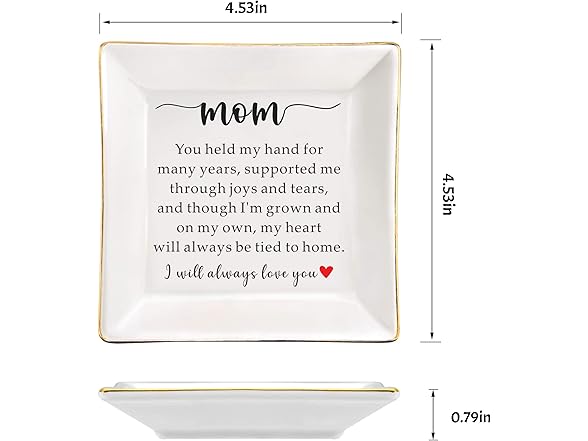 AZVAUUY To My Mom on My Wedding Day Gift