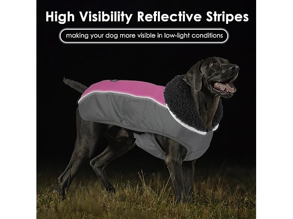 Petglad Dog Coat, Waterproof Ripstop Dog Win