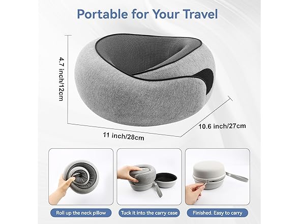 VOOMIKON Neck Pillow Airplane