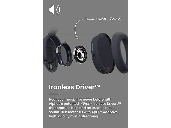 (NEW) Cleer Alpha Adaptive Noise Canceling Headphones