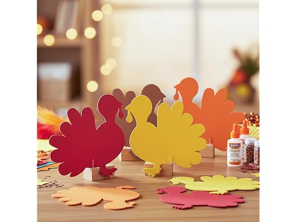 Fun Express Jumbo Turkey Foam Shapes