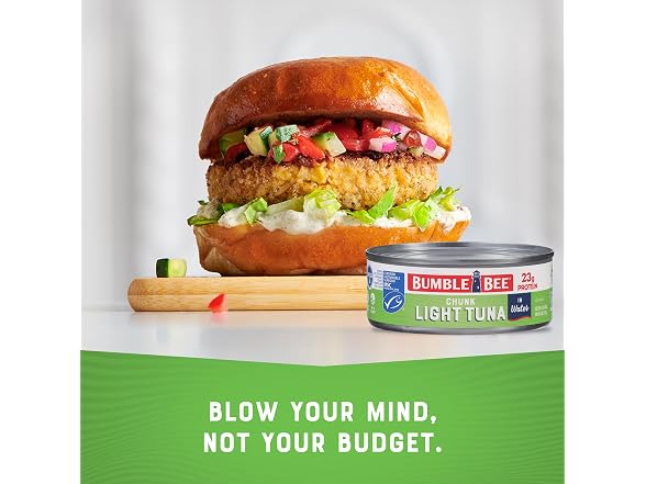 Bumble Bee Chunk Light Tuna In Water, 5 oz Cans