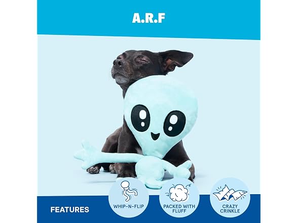 Barkbox A.R.F Dog Toy | Alien Plush Toy