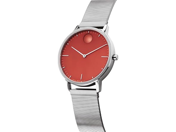 Movado Unisex Face Swiss Quartz Watch 41mm