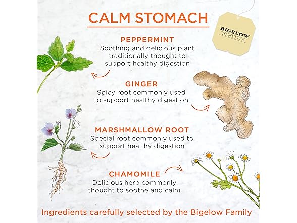 Bigelow Tea Ginger & Peach, 18 ct