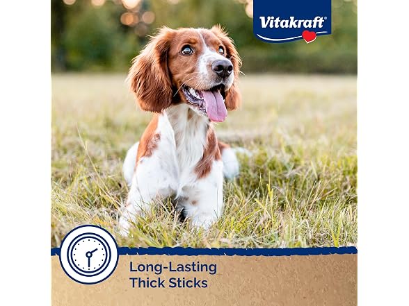 Vitakraft Dog Bully Sticks, 6 Inch, 5 Count