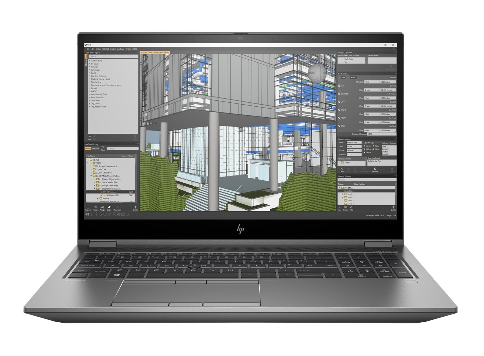 HP ZBook Fury 15 G7 15.6" i7-10750H Quadro T1000 Laptop - Gallery 3