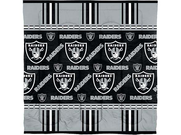 NFL Las Vegas Raiders Bed Set (Full)