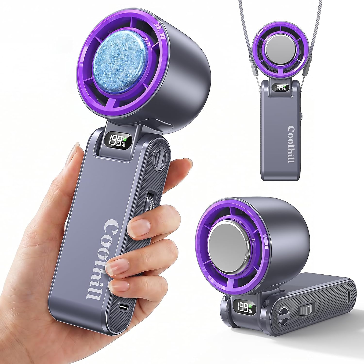 Coolhill Handheld Portable fan - Gallery 11