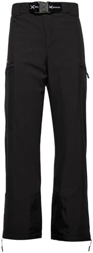 Arctix Men's T-Bar Belted Pant, Black, Large