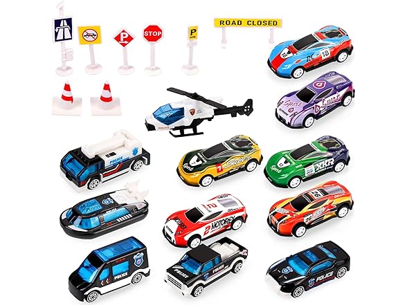 JODUDLR Transport Cars Carrier Set