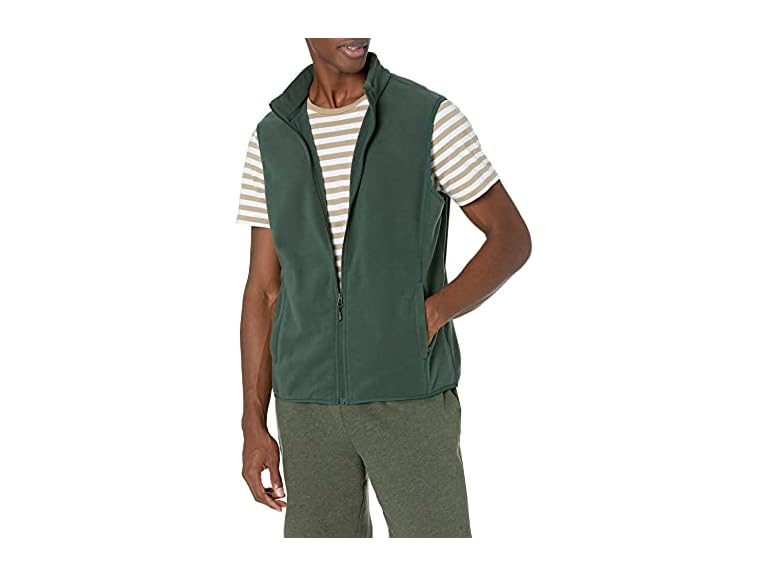 Amazon Essentials Men Full-zip Polar Fleece Vest - Gallery 9