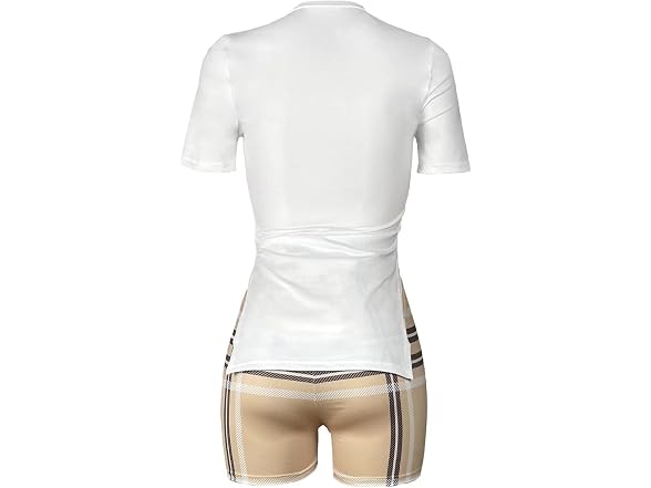 Mrsyves (L) Piece Outfits Short Side High Pants