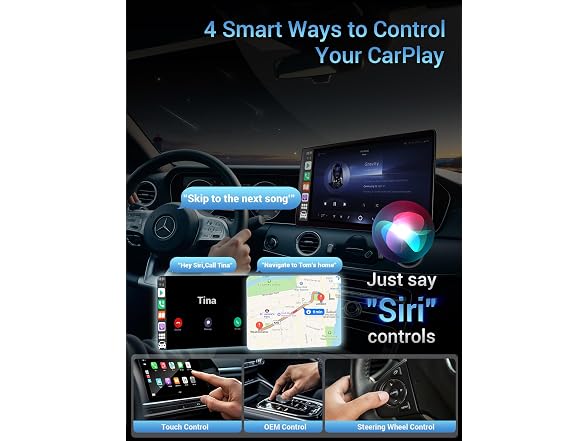 Aswoema 2026 Wired CarPlay iPhone iOS