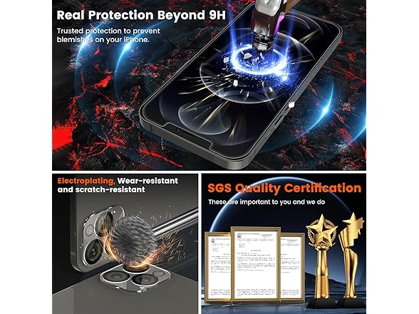 EZ-GLAZ iPhone 12 Pro Screen Protector