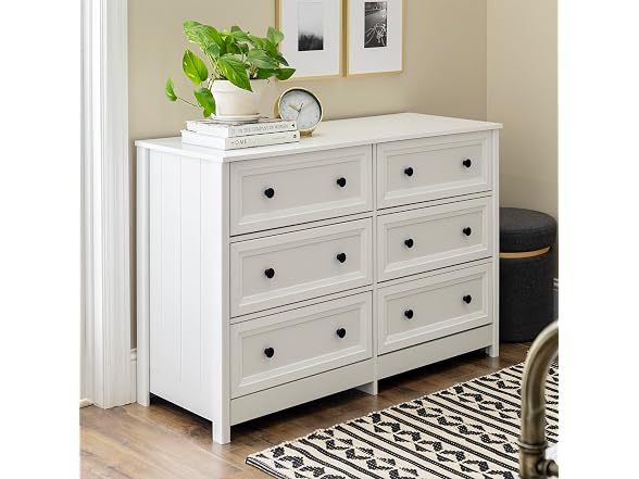 Walker Edison Tahnee 6-Drawer Dresser