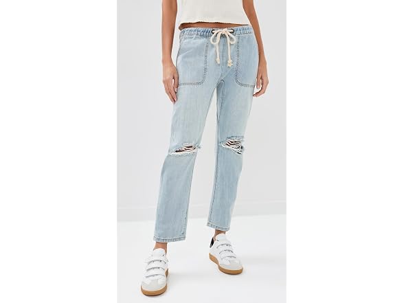 One Teaspoon Women (XXS) Shabbies Drawstring Jeans