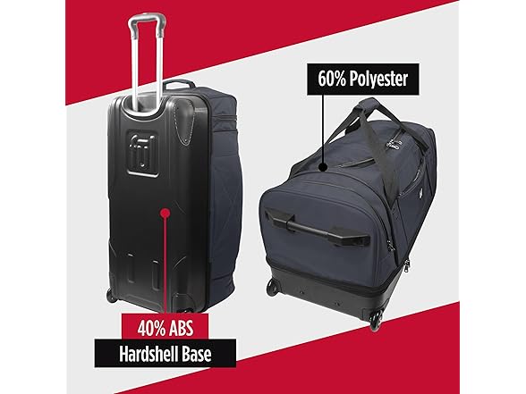 FUL Workhorse 30 Inch Rolling Duffel Bag