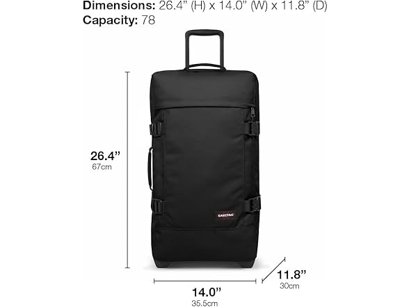 EASTPAK Tranverz M – 78L Large Wheeled Luggage
