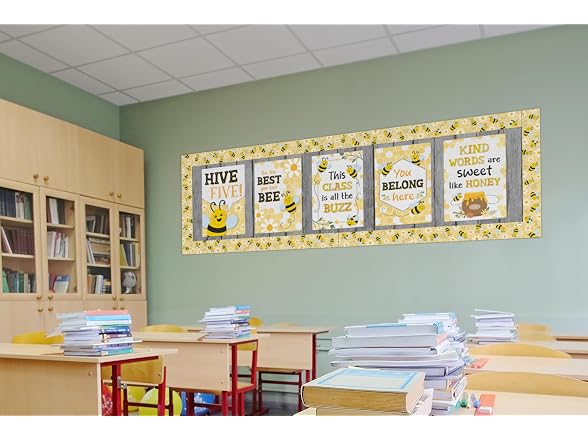Teacher Created Resources Buzzing Bees Straight Border